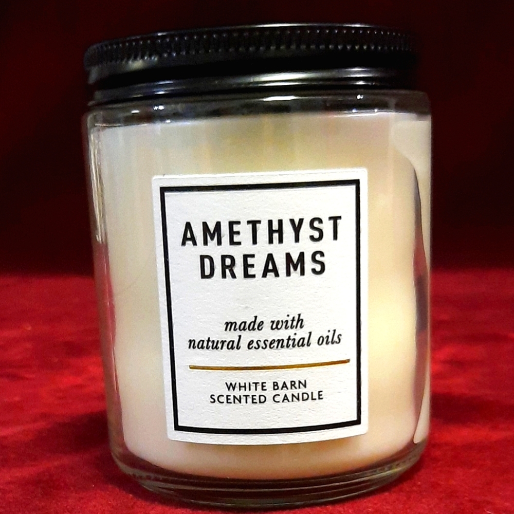 BBW Amethyst Dreams Single Wick Candle!